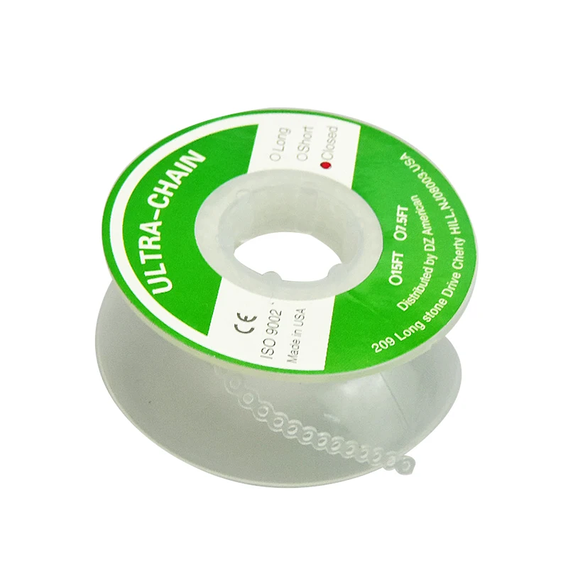 

1pc Dental Rubber Chain Elastic Power Spool High Strengh Transparent Continuous Chain Dental Teeth Material Tools Orthodontics