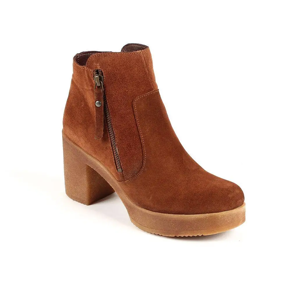 BONAVENTURE WOMAN SKIN booties DE HEEL |