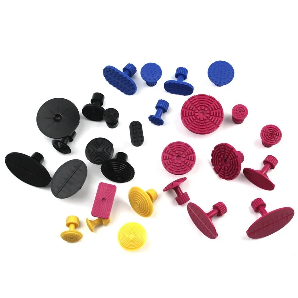 

PDR Tools Glue Tabs Suction Cup Suckers Dent Tabs Fungi Dent Removal Paintless Dent Repair Tools Straighten The Dents