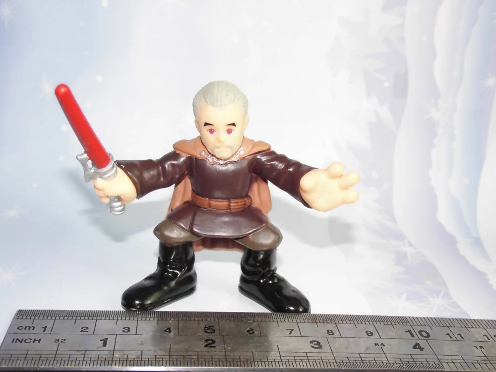 

Children Toys Famous brand Star Wars Heroes Count DooKu Asian squats Action Figure Doll 90%new W14