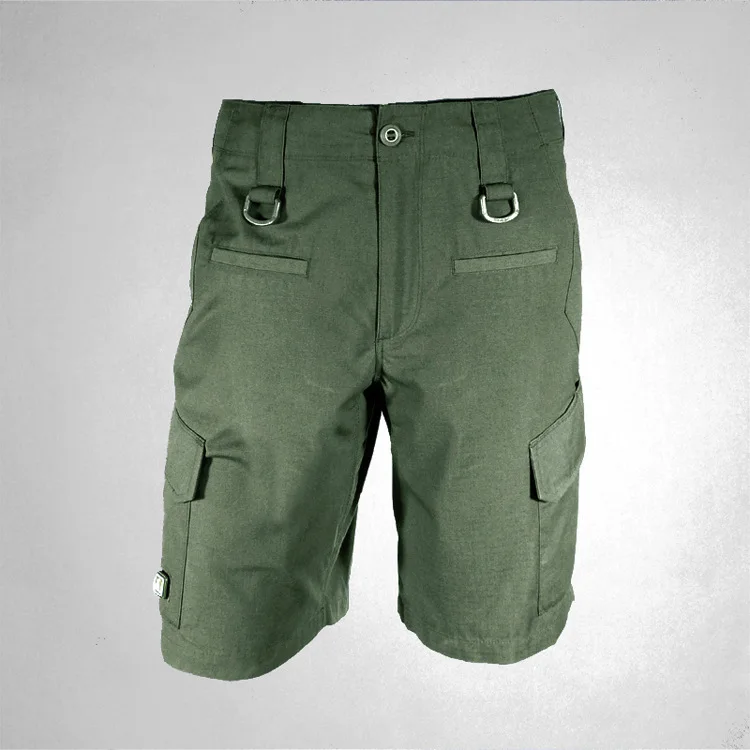 

Men Summer Shorts Outdoors Camping Hiking Training Pants Multi-pocket Tactical Combat Military Army Male Cargo Fishing Trousers