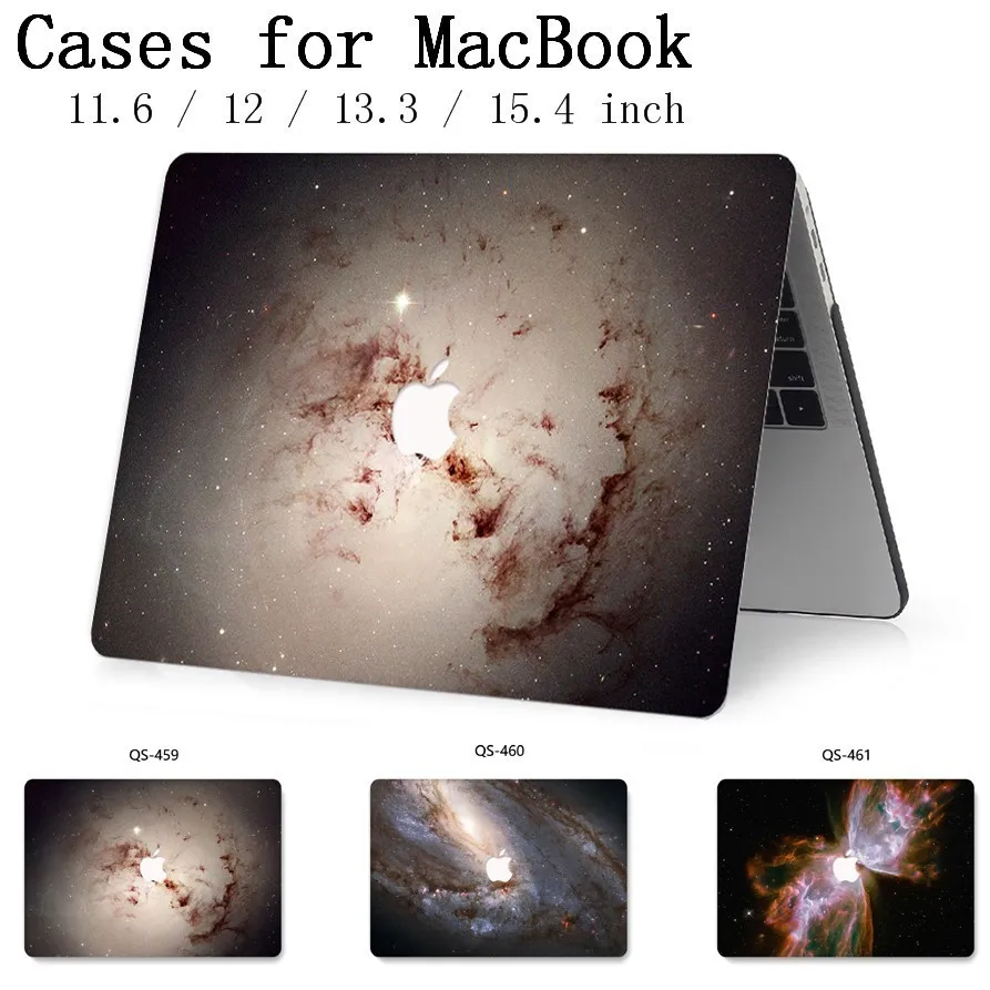 

Hot For MacBook Air Pro Retina 11 12 13 15 Apple Laptop Case Bag With Screen Protector Keyboard Cove For MacBook 13.3 15.4 Inch