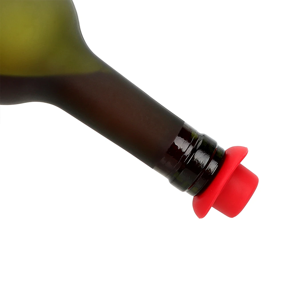 HOOMIN пробка для вина формальная шляпа пивная Сода Пробка крышка для бутылки смешная Бутылка Вилка силиконовые принадлежности для кухонного бара бар инструменты
