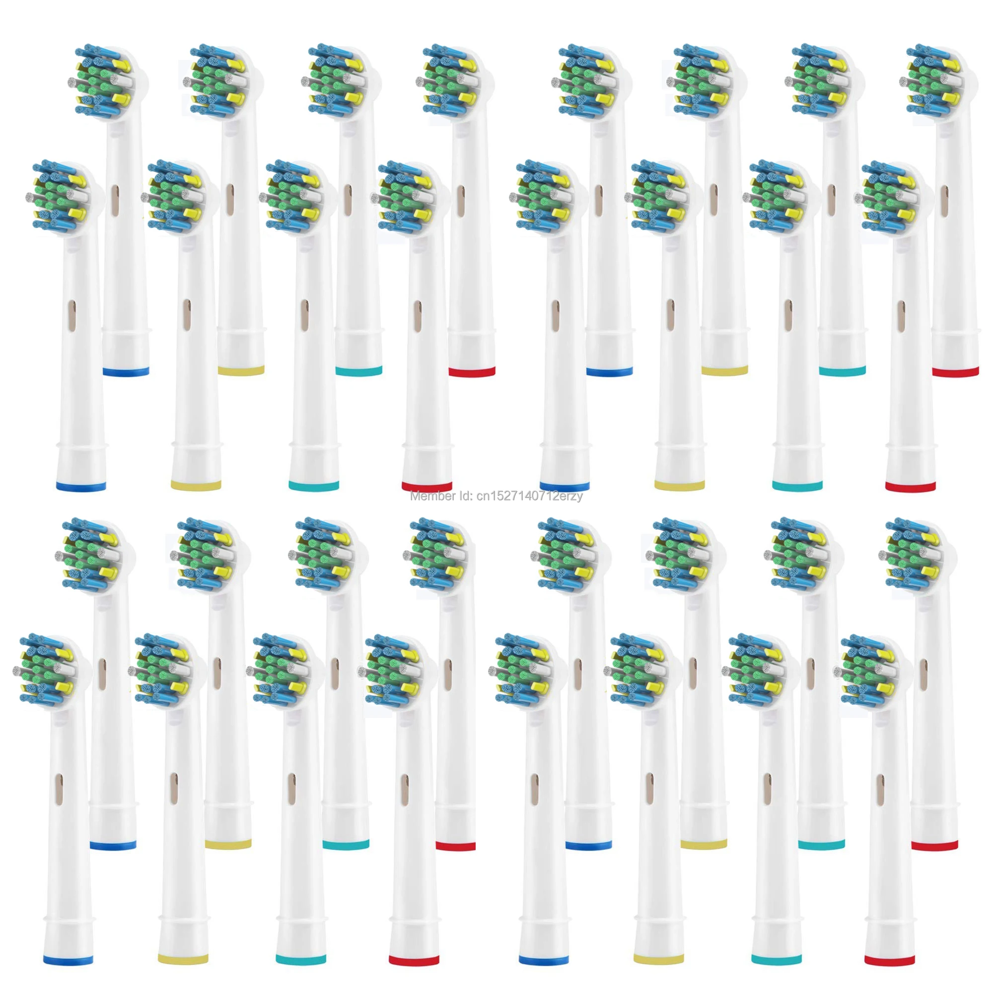 

32pcs EB-25 Brush Heads For Oral-B Electric Toothbrush Advance Power/Pro Health/Triumph/3D Excel/Vitality Precision Clean