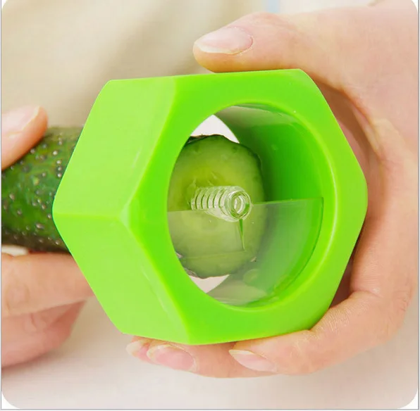 

Aprince Artifact Scratch Beauty Shaving Creative Spiral Cucumber Slicer Kitchen Cooking Widget Mask Pencil Sharpener