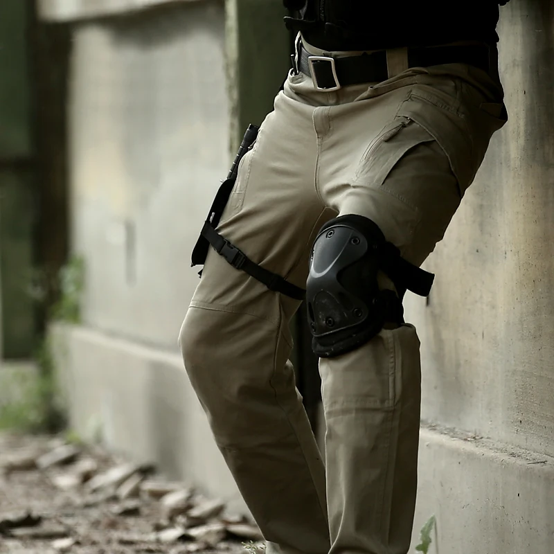 Мужские брюки-карго с несколькими карманами, армейские фанатские тактические штаны, мужские комбинезоны, весенние уличные тренировочные альпинистские военные брюки