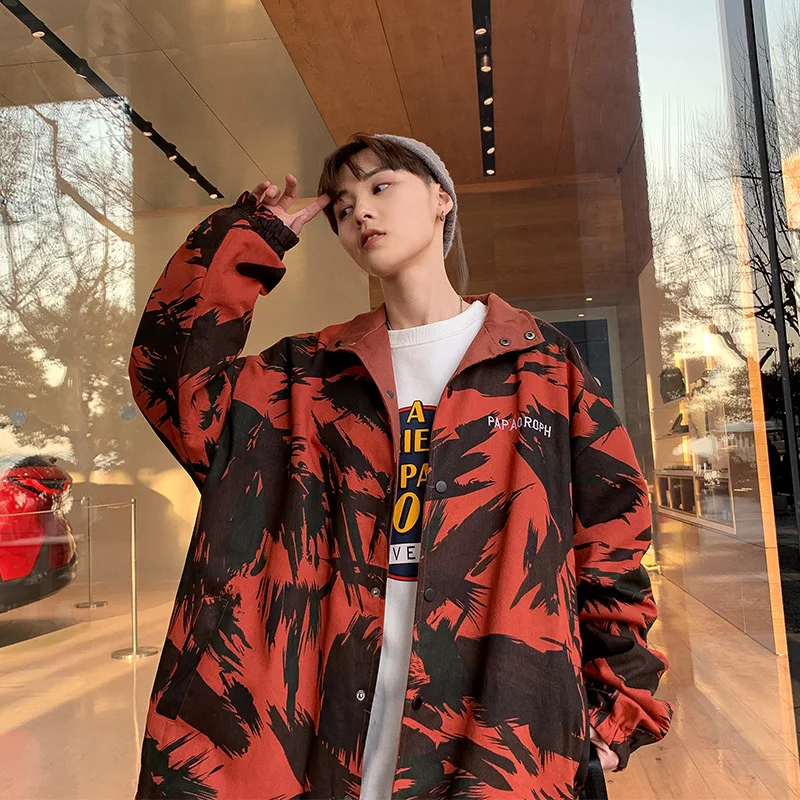 2019 новая весенняя и Летняя мода в китайском стиле пара Досуг Harajuku с длинными