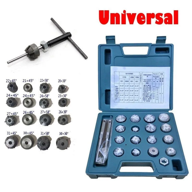 

Valve Seat Reamer Motorcycle Repair Cutter Valve Tool Set Fit For Honda Suzuki