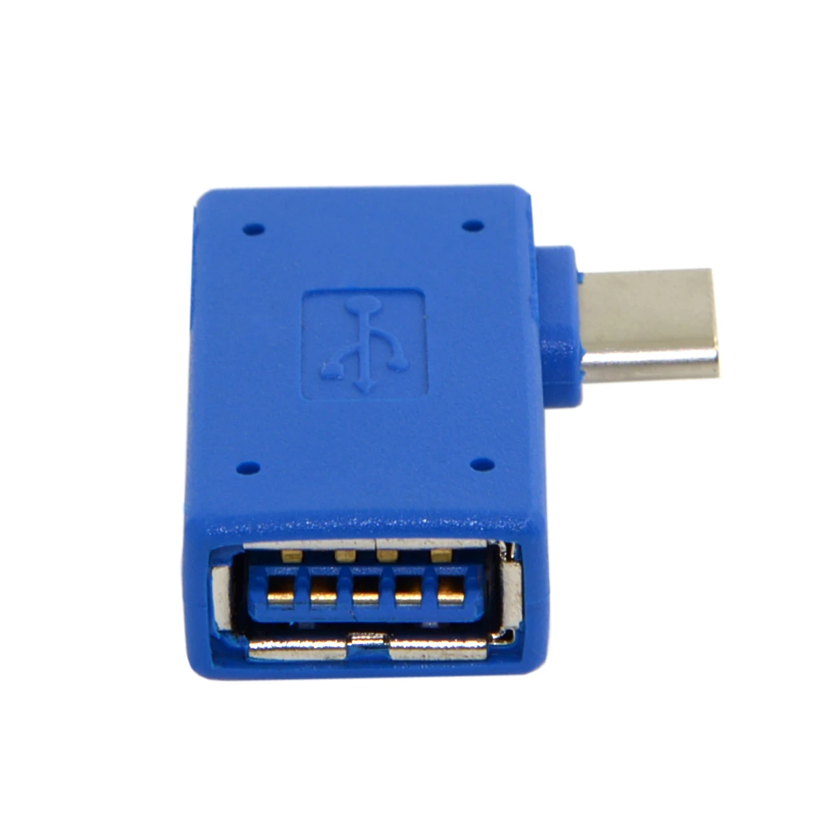 

CYDZ USB 3.0 Female OTG to USB-C Type-C Adapter Right Angled 90 Degree for Laptop & Cell Phone