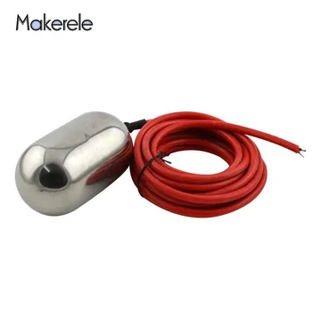

Cable Float Switch Liquid Level Controller Switch Stainless Steel MK-CFS01 5 Meter Cable Suspended Float Level Switch