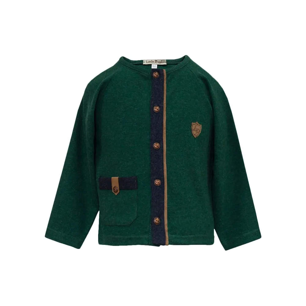 Little People 36109 Jacket Angora green M No. (110) kids clothes