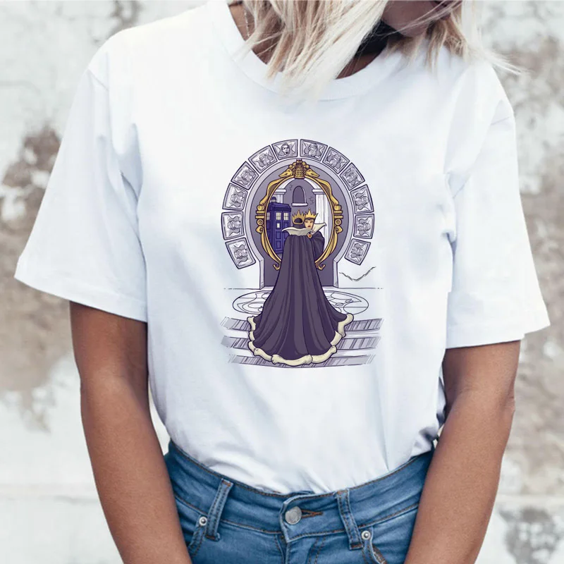 

Top Harujuku Happy Devil Women Gothic Psychedelic Streetwear Tee Tshirt T Shirt Female Satanism T-shirt Harujuku Nerdy Gifts