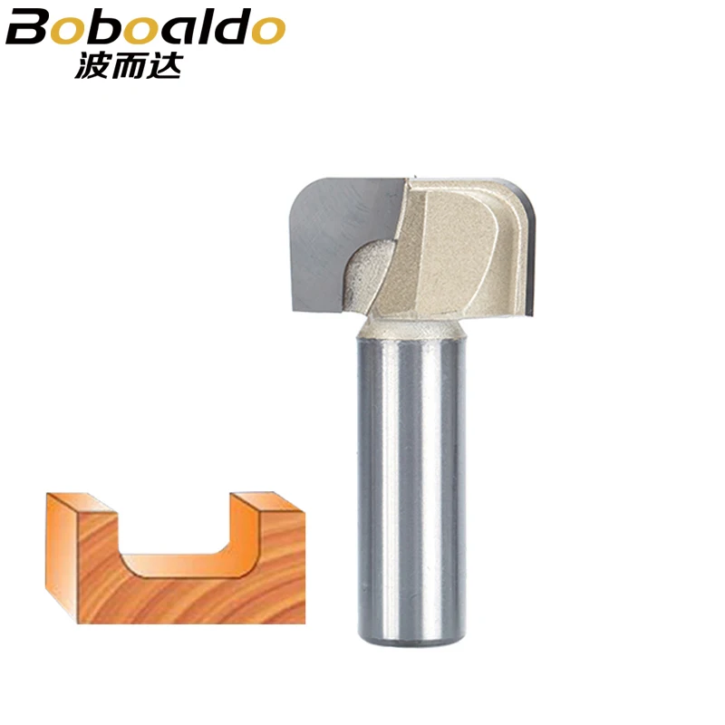 

Boboaldo 1pcs 1/2 Shank Bowl Tray Template Router Bit Tungsten Carbide endmill For Woodworking Cutting Tool wood milling cutter