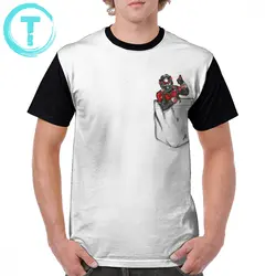 Мстители футболка человек-муравей в карман футболка лето 100 процентов хлопок Графический Футболка Awesome 5x печати с коротким рукавом мужская