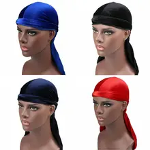 Durag женский головной убор для мужчин Doo унисекс дышащий тюрбан шляпа вельветовые кепки бандана для мужчин открытый головной платок Лето Бег