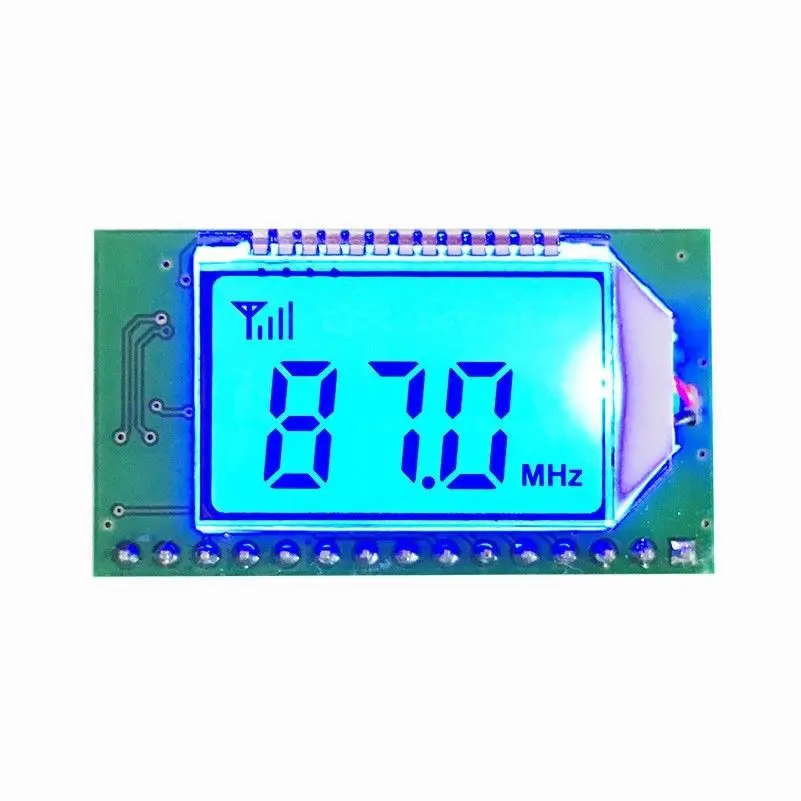 DSP-FM Technology FM Radio Transmitter Module Digital LED display FM frequency 65M-125MHz For Wireless Audio Sound 12V 24V