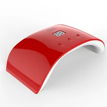 Светодио дный светодиодная УФ-лампа для сушки ногтей 24 Вт датчик движения high светодио дный-tech LED s двойная световая лампа для ногтей УФ-Гель-лак для ногтей Инструменты 50 шт