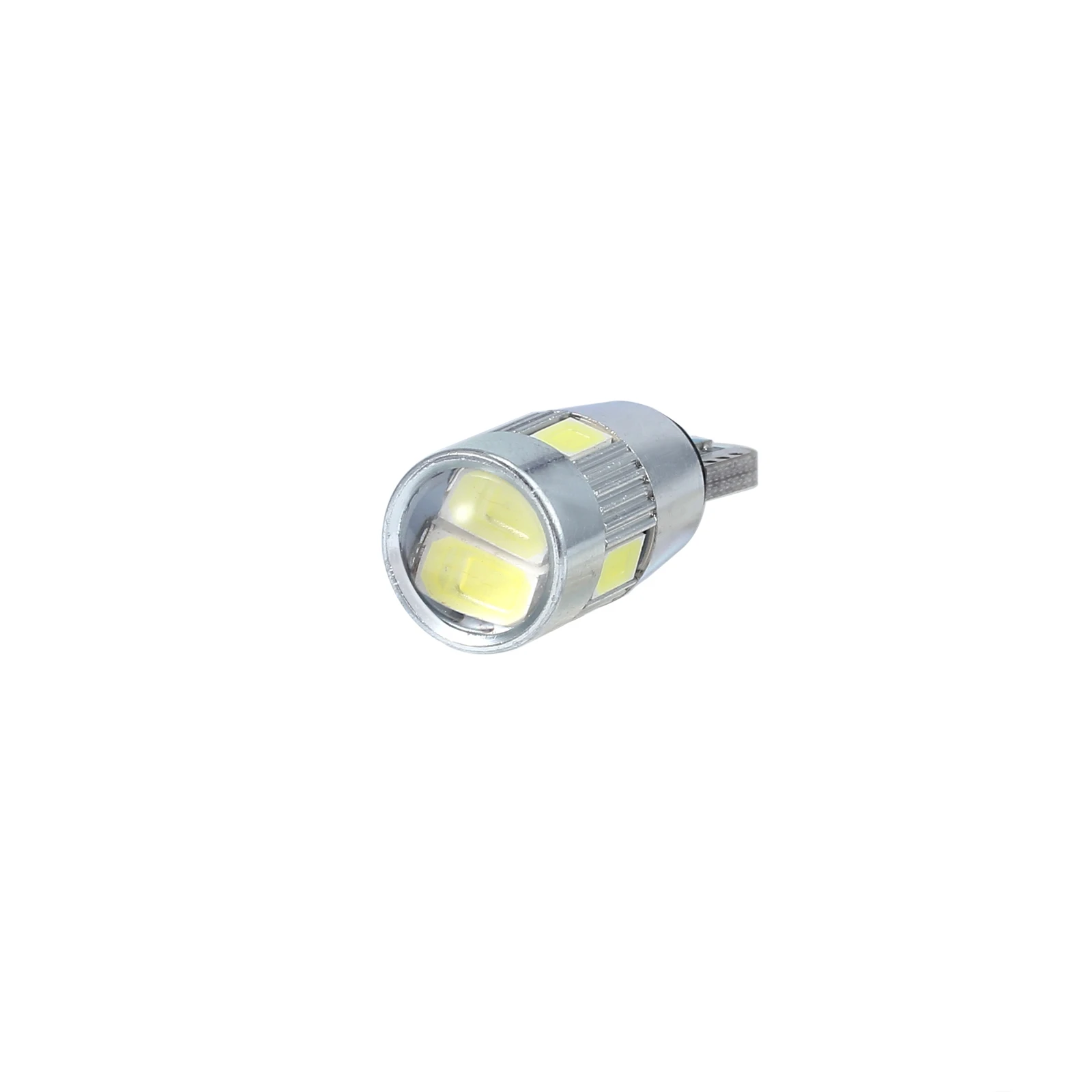 Justech 10x T10 6 SMD 5630 чип светодиодный W5W Canbus парковочный светильник белый 6 SMD 5630 светодиодный, супер яркий