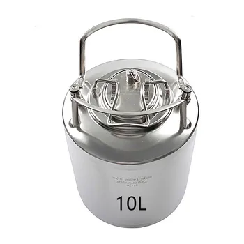 

The Stainless Steel Beer In Kegs Homebrew Growler Mini Leak Proof Top Lid Growler Brewing Beer Bottle With Accessory House Bar