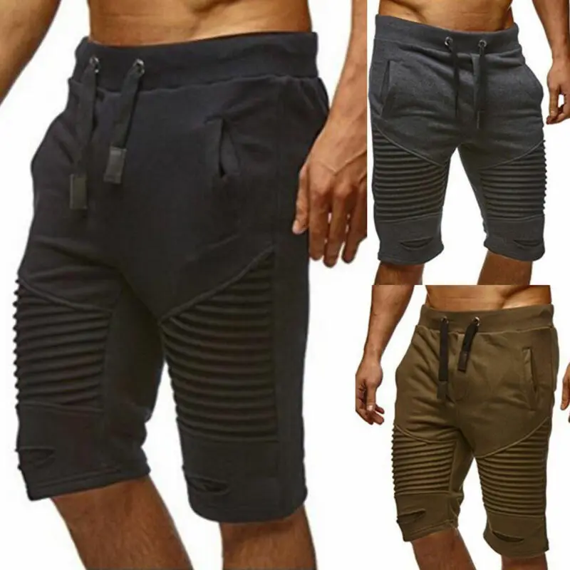 Мужские повседневные короткие штаны, хлопковые шорты для занятий спортом, фитнесом, бегом, бегом, спортом, мужские хлопковые свободные рабочие повседневные короткие штаны