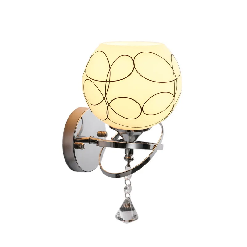 

Modern Vanity Lamp Bedroom Deco Mural Stair Wandlamp Applique Murale Luminaire Lampara De Interior Aplique Luz Pared Wall Light