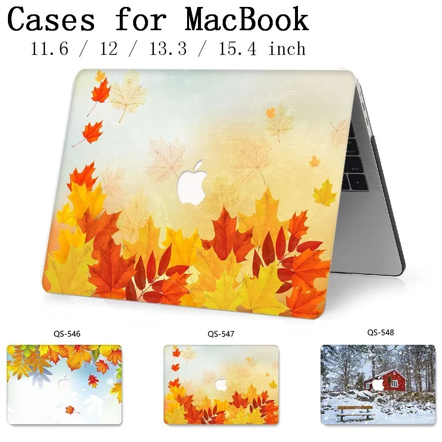 

Laptop Case For MacBook Air Pro Retina 11 12 13 15 For MacBook 13.3 15.4 Inch Apple Case Bag With Screen Protector Keyboard Cove