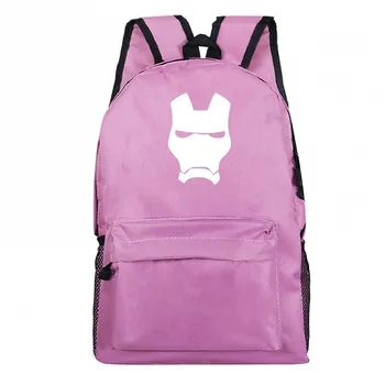 

Marvel Superhero Series Backpacks Iron Man 3 Backbag Laptop Women Travel Shoulder Schoolbag Book Bag Sac a Dos Mochila Mujer
