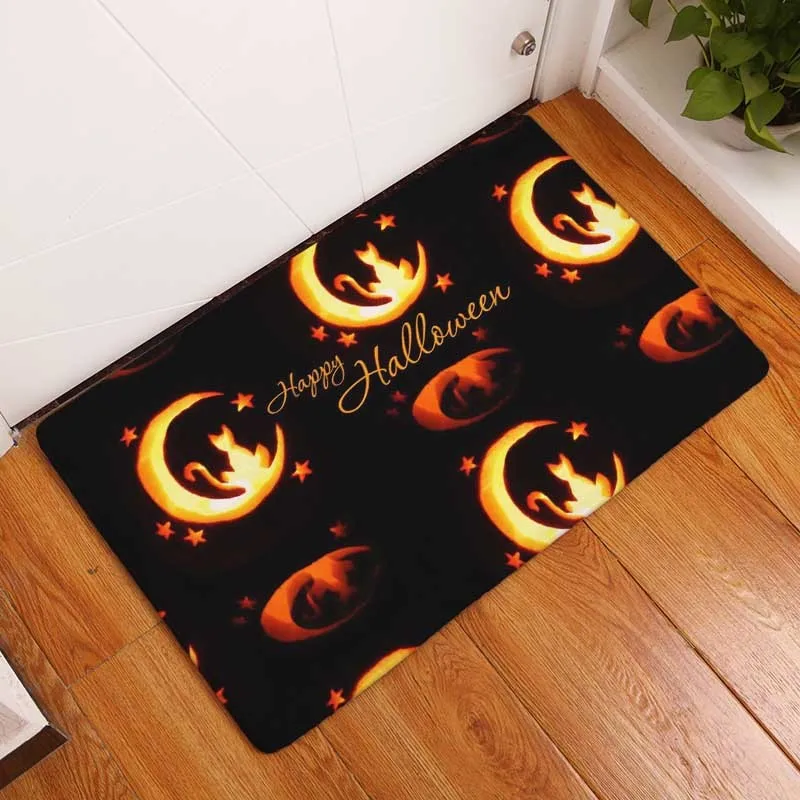 Doormat Waterproof Door Matte Halloween Skull Cartoon Carpet Bedroom Carpet Decorative Stairs Matter Living Culture Crafts Doormat Waterproof Door Matte Halloween Skull Cartoon Carpet Bedroom Carpet Decorative Stairs Matter Living Culture Crafts