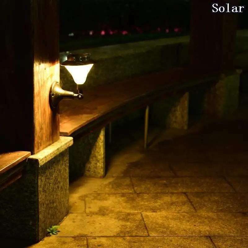 Наружный уличный светильник Terraza Y Lampe, светильник на солнечной батарее, светодиодный декоративный садовый светильник
