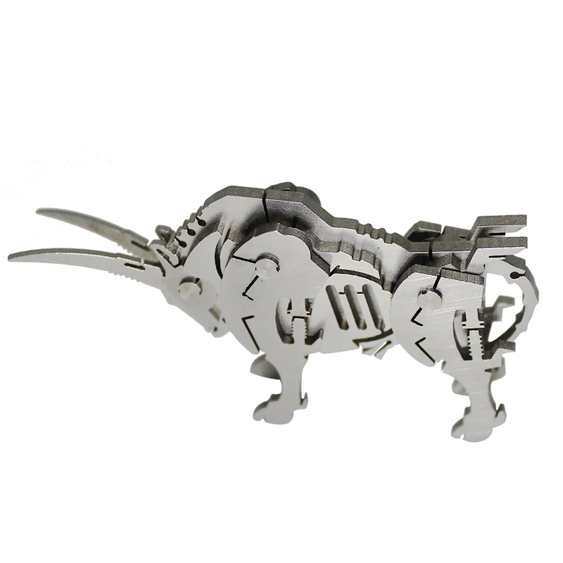 

Raging Bull 3D Steel Metal Joint Mobility Miniature Model Kits Puzzle Toys Children Boy Splicing Hobby Building