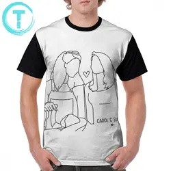 Сериал друзья футболка Кэрол и Сьюзен футболка 100 хлопок Рубашка с короткими рукавами Графический Футболка мужская негабаритных забавные
