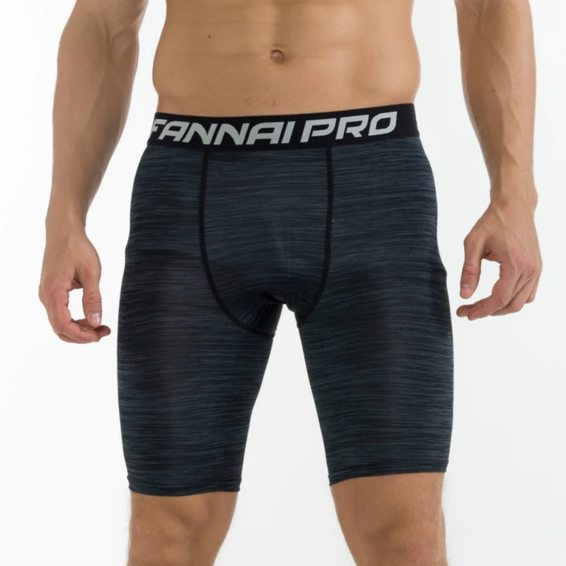 

Men Compression Tights Shorts Running Sport Leggings Skinny Gym Fitness Trouser Short Pants Training Gym Breathable Quick Dry