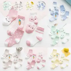 Детские носки для маленьких девочек носки для новорожденных хлопковые носки детские милые Хлопковые Носки с рисунком для мальчиков и