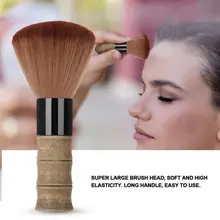 Мягкая кисточка из фиброволокна для парикмахерской, расческа для парикмахерской