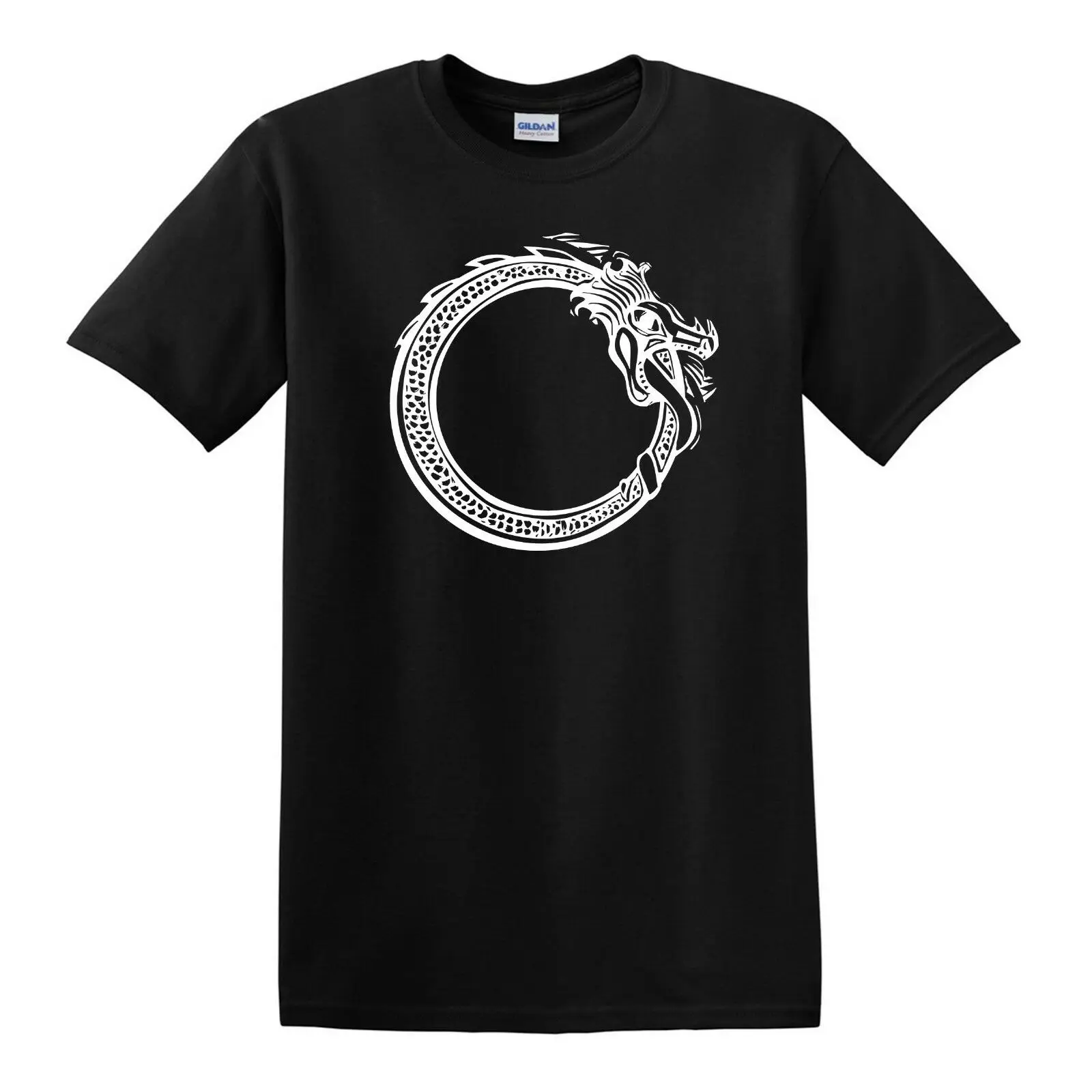 Футболка Norse MIDGARD SERPENT-S до 6XL-Norse Odin Viking Ragnarok Thor | Мужская одежда