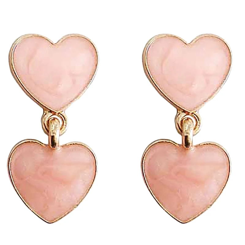 

Drip Heart Shaped Earrings Heart Shaped Earrings Pendant Beautiful Jewelry