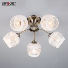 Люстра Евросвет Cheryl 30118/5 античная бронза