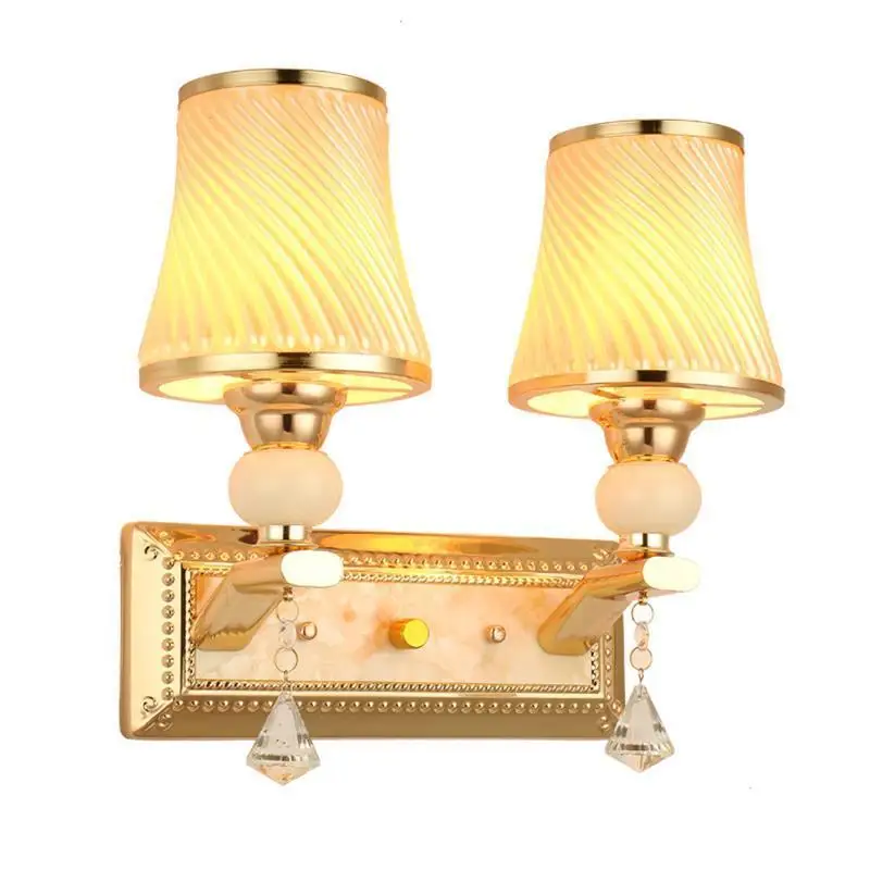 

Stair Mirror Badkamer Verlichting Crystal Applique Murale Luminaire Lampara De Interior Wandlamp Aplique Luz Pared Wall Light