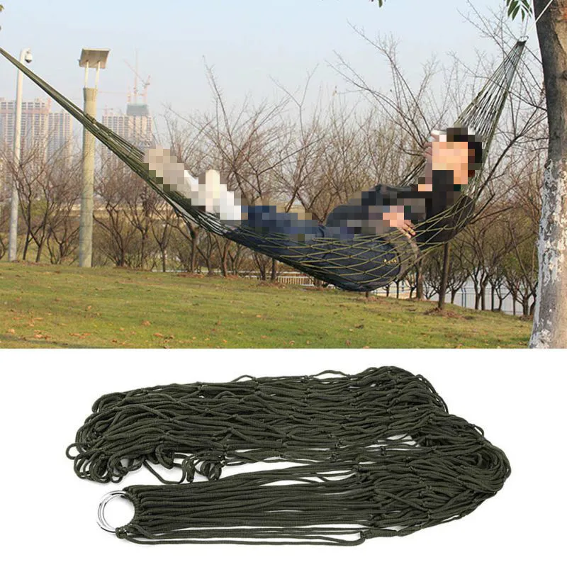 1 Pc Laptop Sleep Garden Furniture Outdoor Camping Hammock Swing Bed Hang Mesh Nylon Net | Мебель