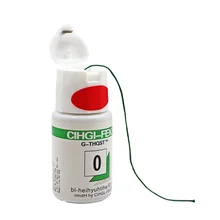 1 шт./бутылка 3 Размера Стоматологический шнур для удаления десен стоматологические инструменты материал нить Трикотажная хлопковая линия 3/три размера