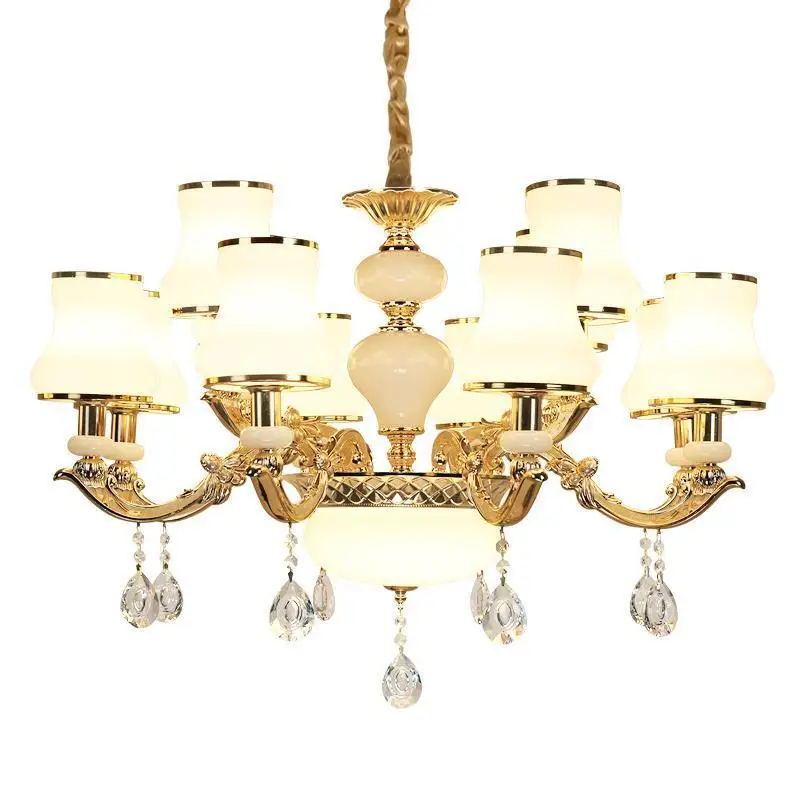 Дизайн Lampara Lustre E Pendente Para Sala De Jantar светодиодный подвесной светильник с кристаллами