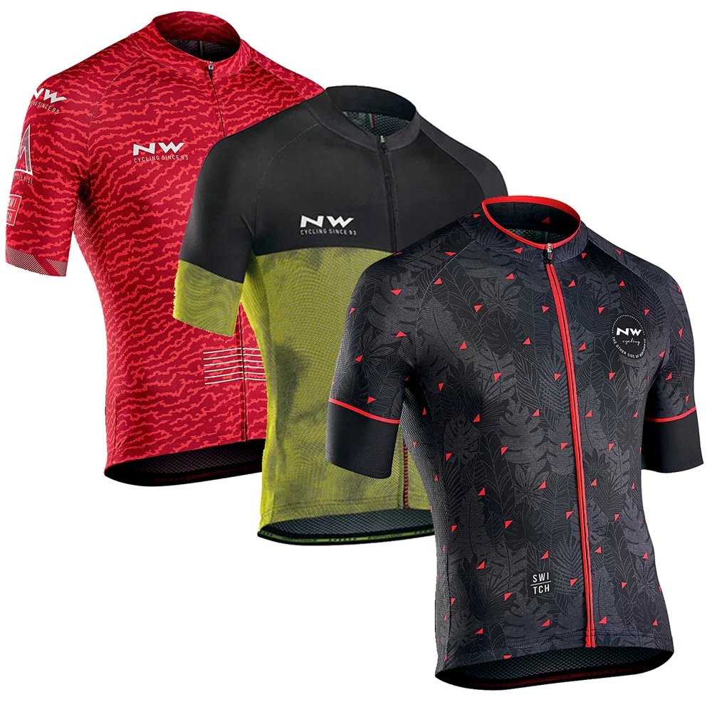 

New Men's Quick Dry Cycling Jersey Summer Short Sleeve MTB Bike Cycling Clothing Ropa Maillot Ciclismo Racing Bicycle Clothes