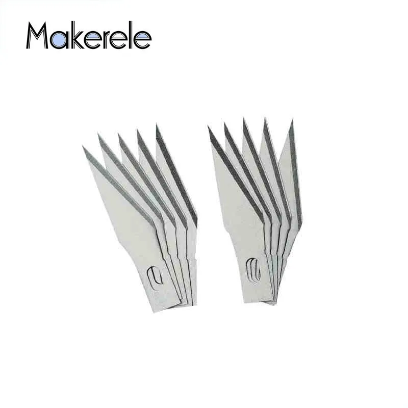 

508-394A-B 10pcs Carving Dedicated Blade For Small Chisel