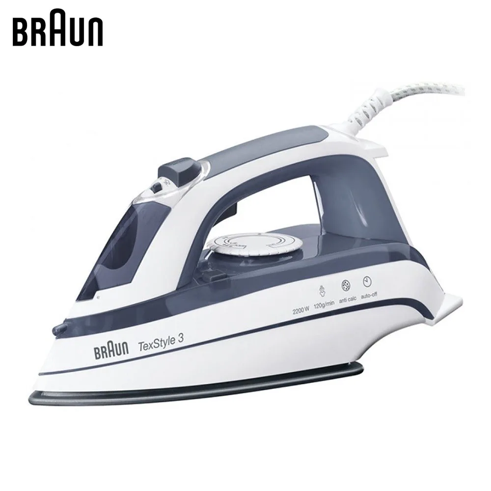 Electric Irons Braun TexStyle 3 TS375 A steam iron steamerin Electric