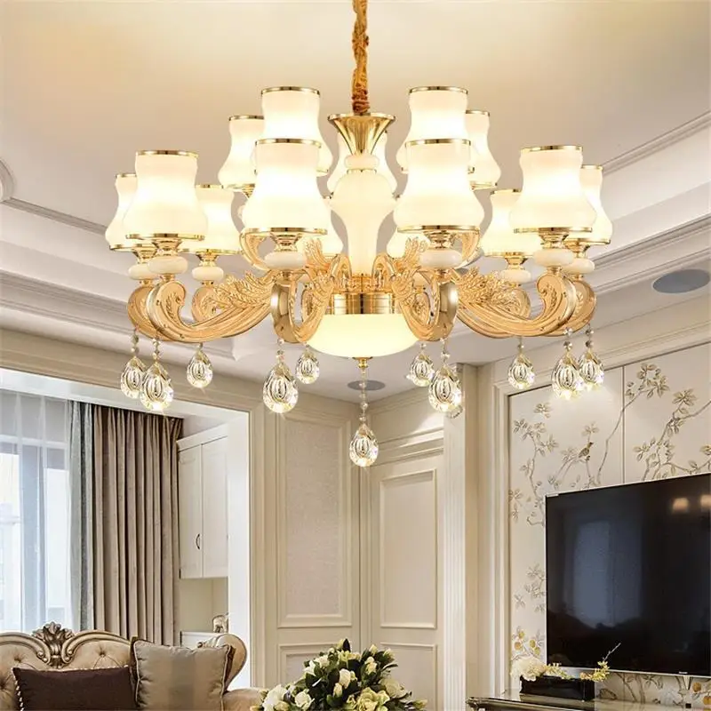 

Lampadari Moderni Chandelier Loft Decor Fixtures Deco Maison Lampara Colgante Crystal Light Hanging Lamp Luminaria Hanglamp