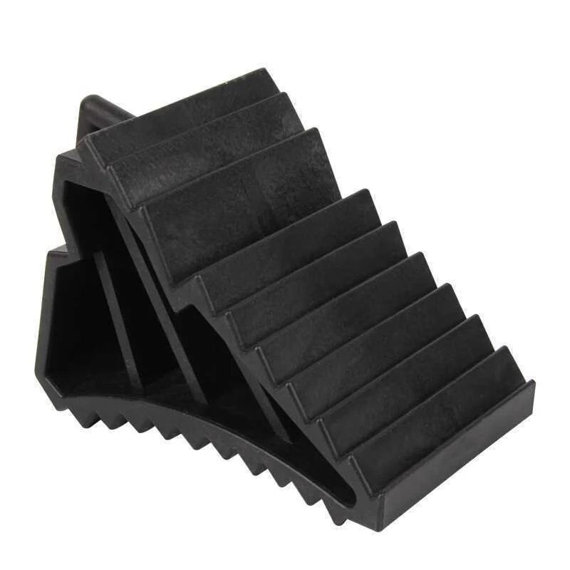 Slip Stopper Samfox Wheel Chock Car Bloque antideslizante Neum/ático Slip Stopper Alineaci/ón de Ruedas Bloque de soporte del Neum/ático Pad 2Pcs