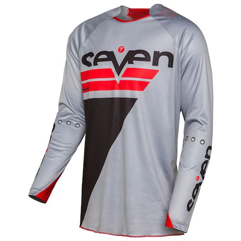 

2018 New Motorcycle Downhill Jersey white Seven Long Sleeve Moto GP Mountain Bike Motocross Jersey BMX DH Cycling T-Shirt Clothe