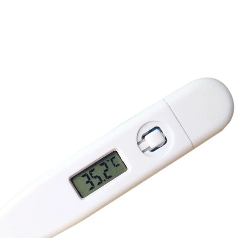 Медицинский электронный термометр, цифровой ЖК-термометр, Уличный Термометр с мягкой головкой, для детей и взрослых, измерение температуры тела