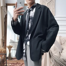 Весна и новые летние корейские модные хип-хоп пара красивый насыщенный Цвет Повседневное пиджак S-2XL Размеры распродажа остатков Лучшие