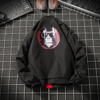 

2019 Chinese Style Spring And Summer Models Of High Quality Casual Men's Harajuku Versatile Comfortable Creative Loose Jacket